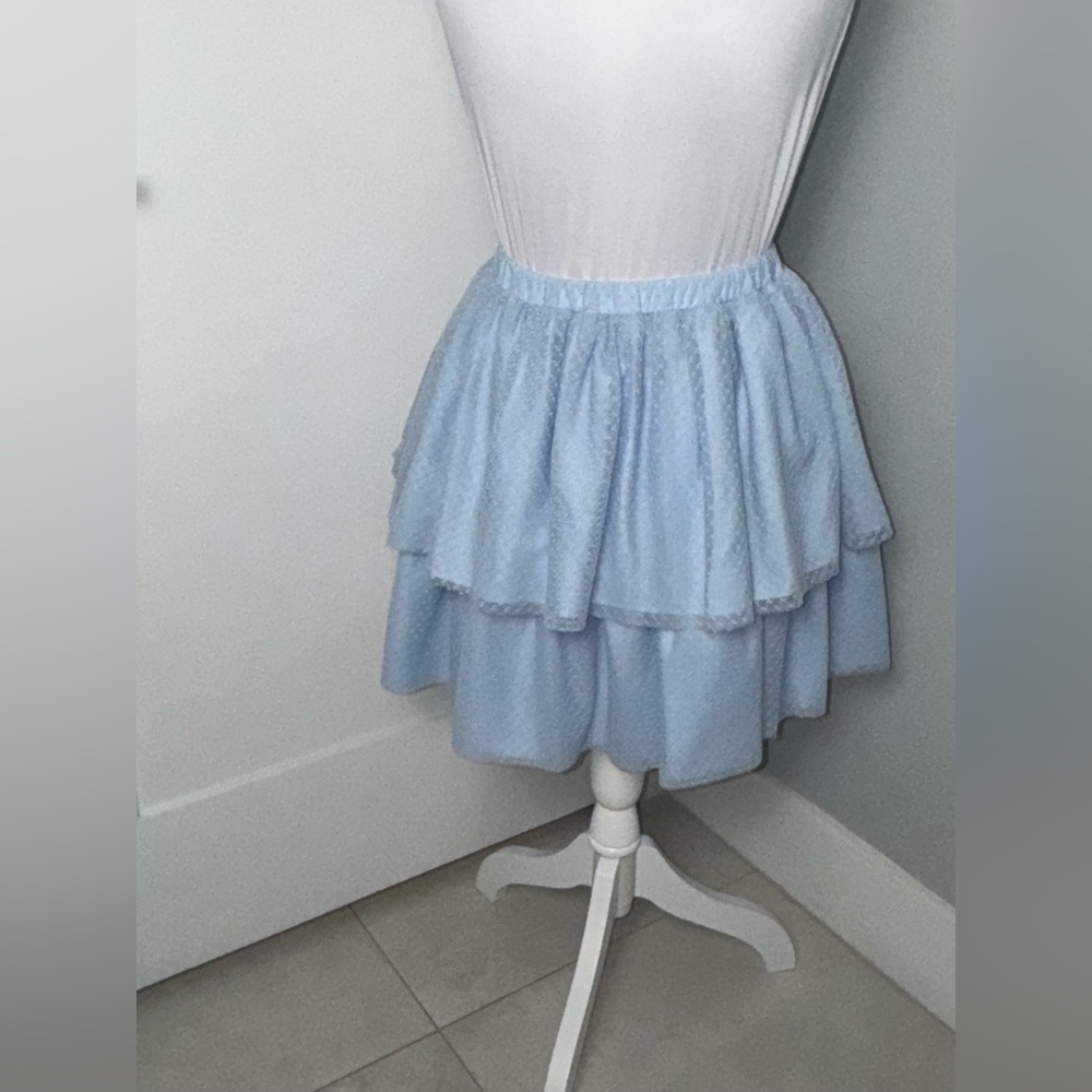 Hill House Home Clara Tulle Mini Skirt/ Size Small - Picture 5 of 8